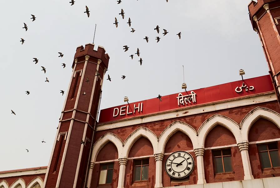 Gare - Delhi - Inde