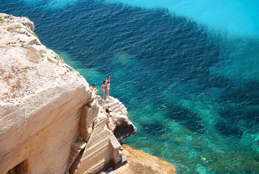 scène de vie Favignana