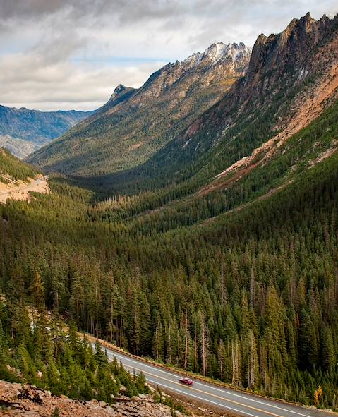 Highway 20 - Parc national des North Cascades - Etats-Unis