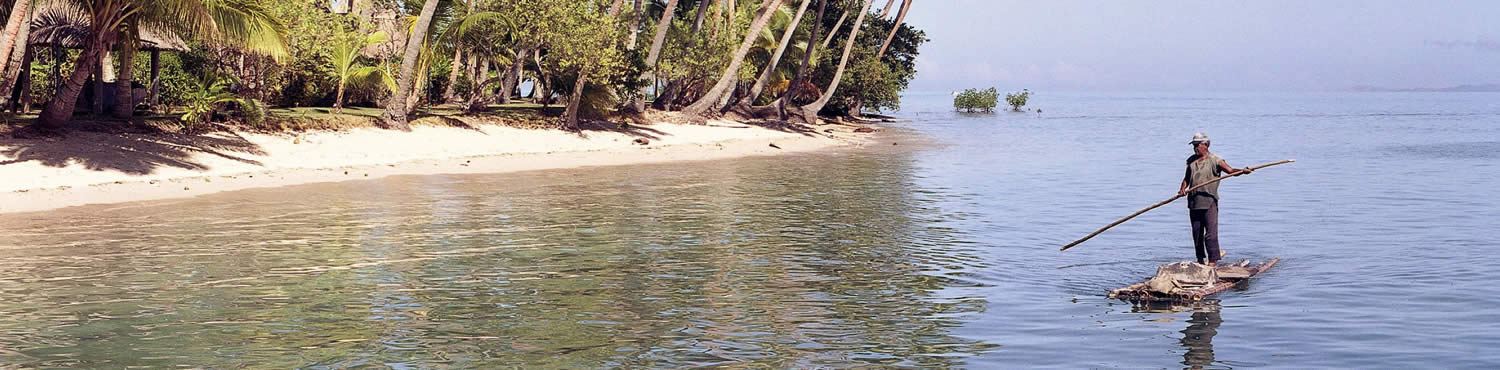 Pieds dans l'eau Iles Fidji