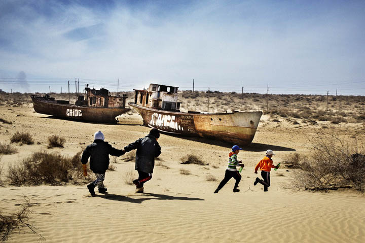 Epave sur la plage