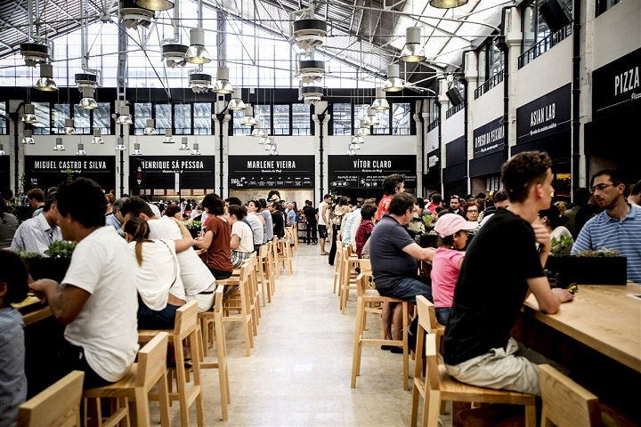 Marché da Ribeira de Lisbonne