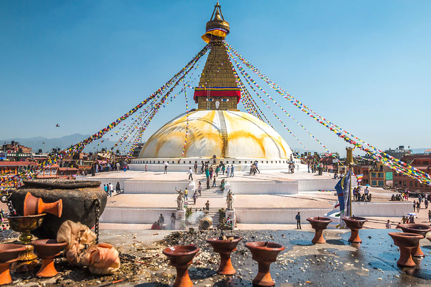Temple à Katmandou