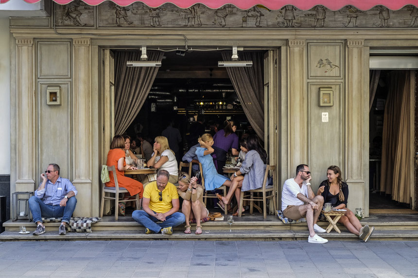 Café à Moscou