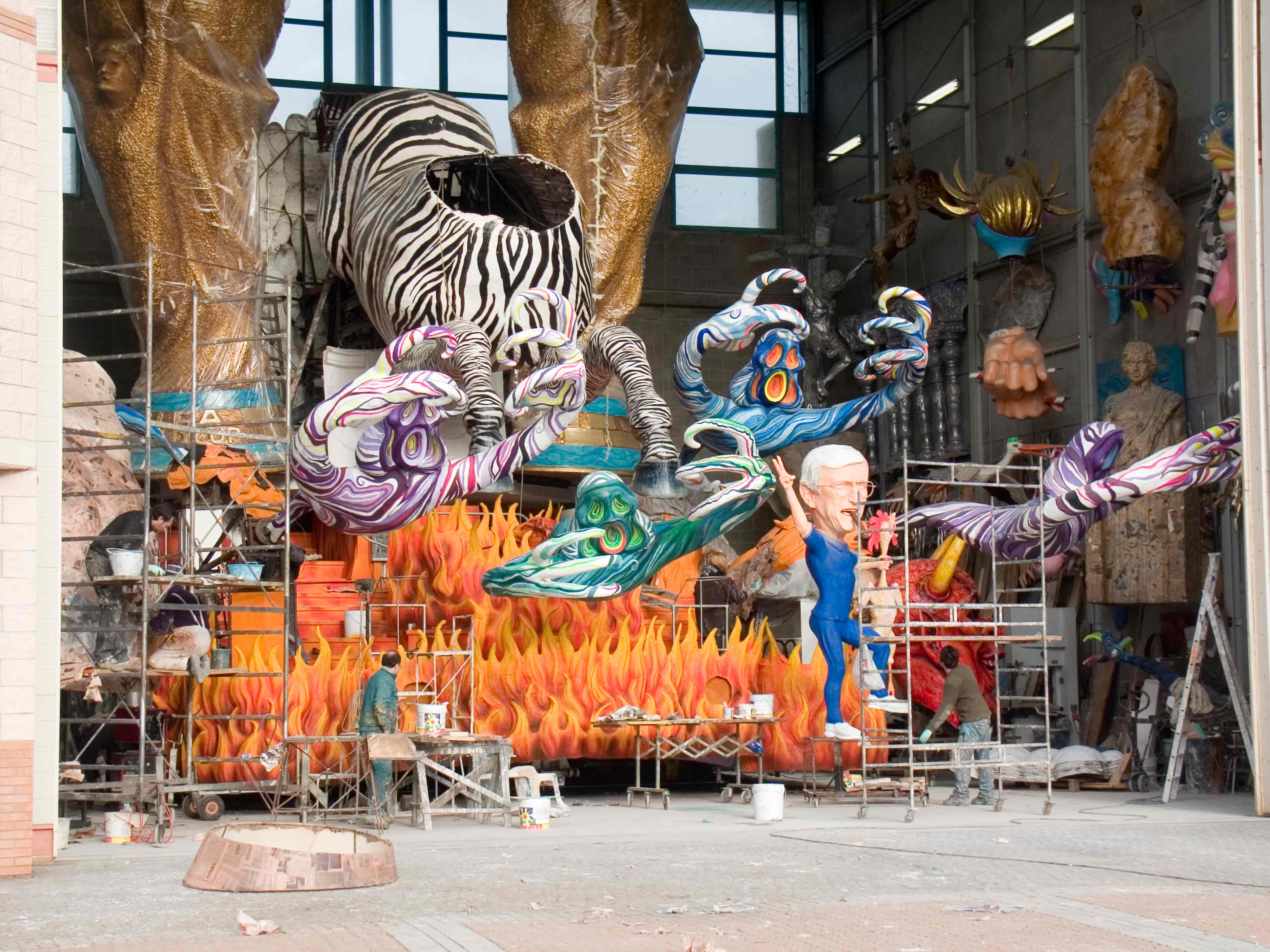 Carnaval Viareggio en Italie