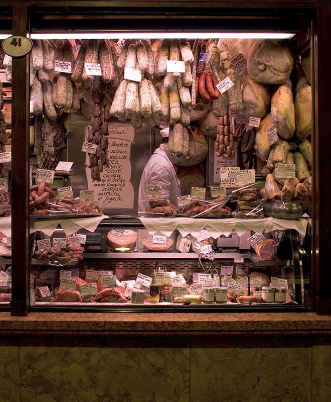 Charcuterie en Italie