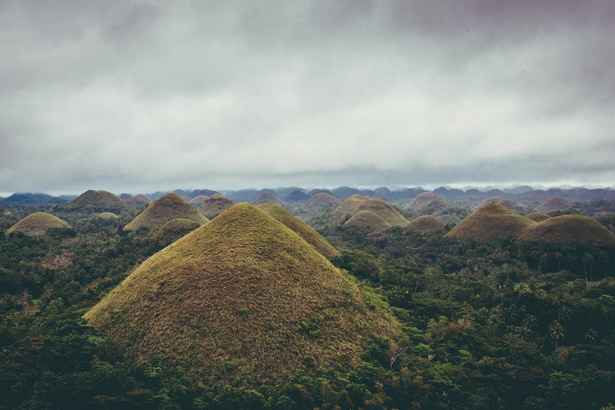 Chocolate Hills à Bohol