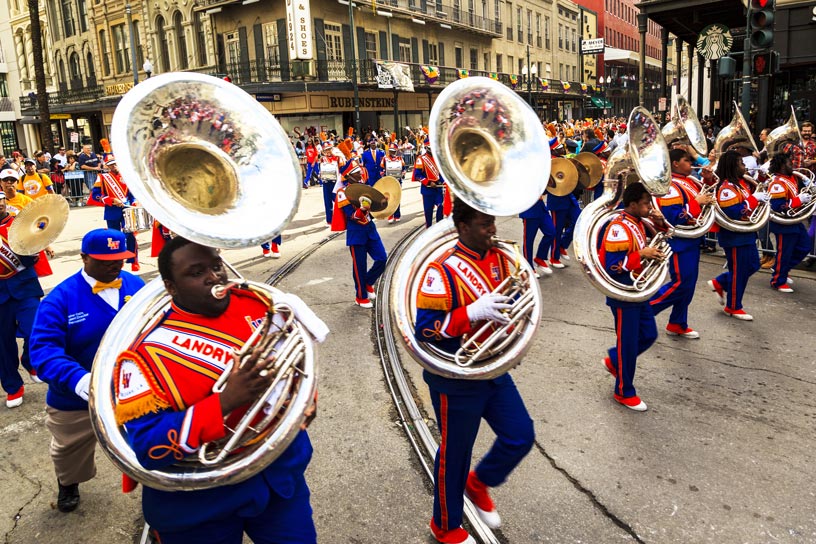 Cors au Mardi Gras