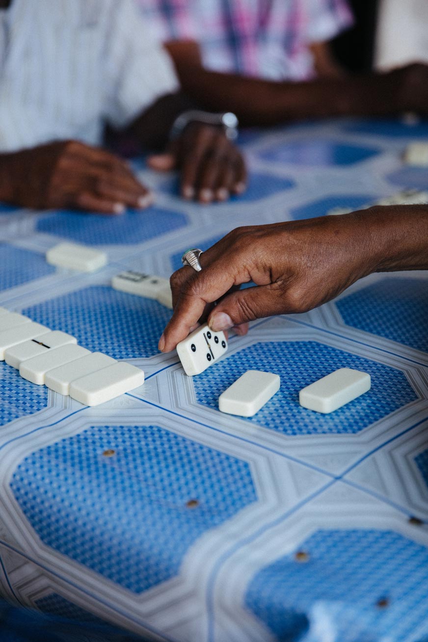 Partie de dès Lamu