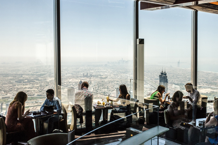 Vue du Burj Khalifa