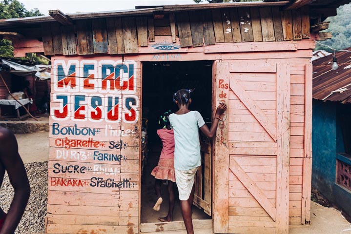 enfants à Haïti