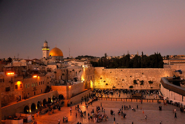 MUR DES LAMENTATIONS DE NUIT