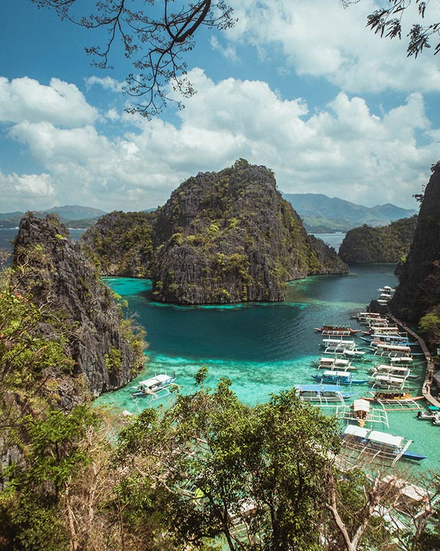 paysage de l'île de Coron