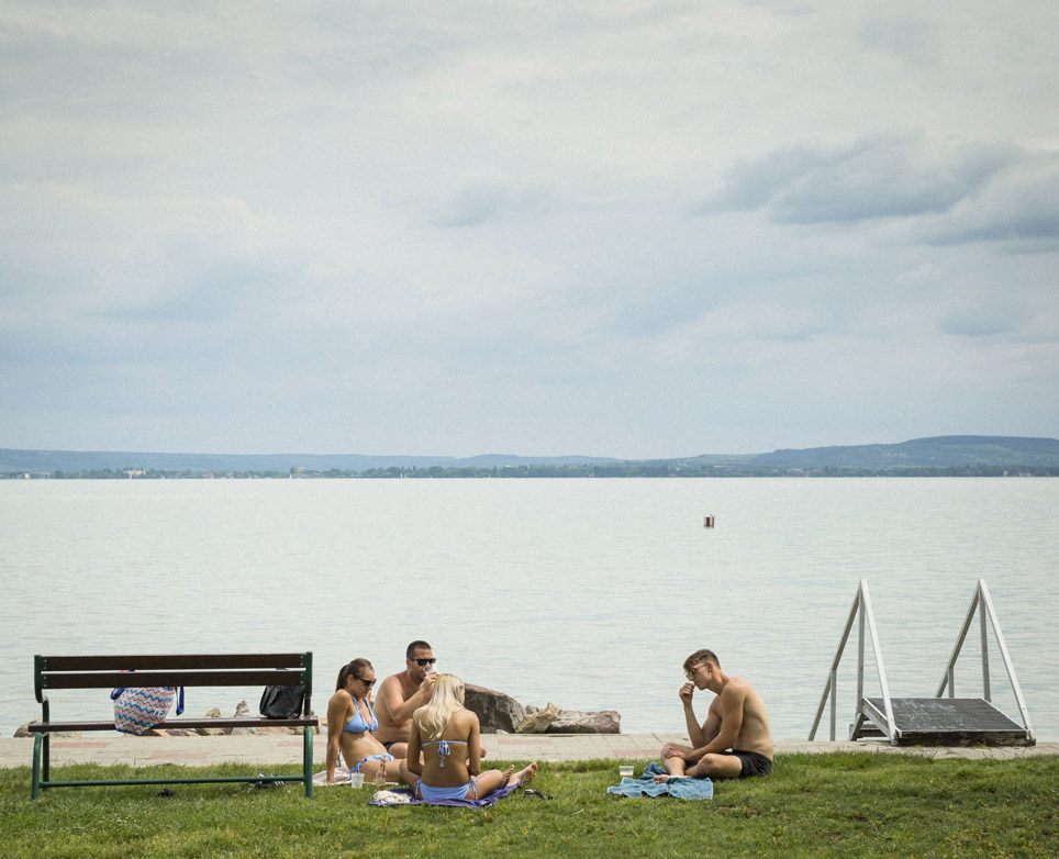 Picnic au bord du Lac Balaton