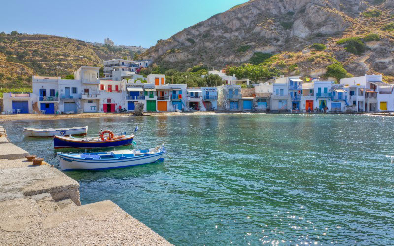 Port de pêche Milos