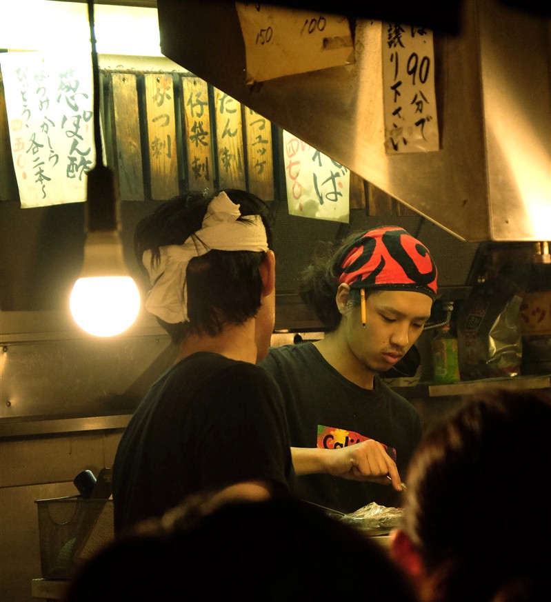 restaurant street food au japon