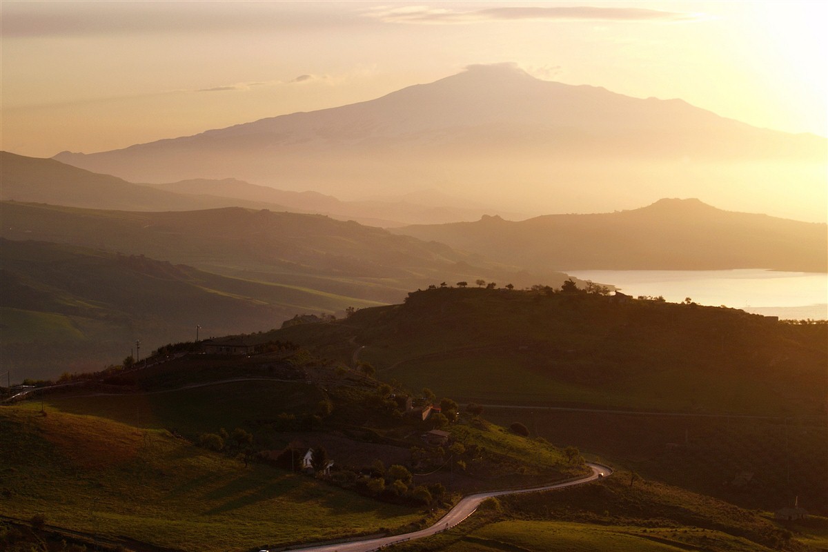 route en Sicile