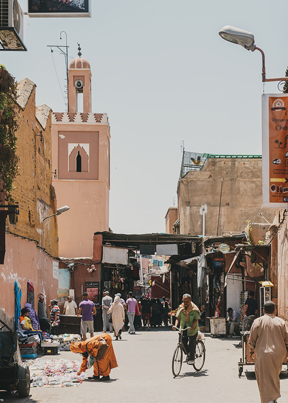 Souk à Marrakech