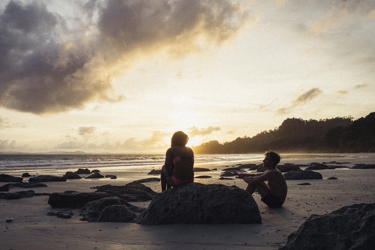 sur la plage à Madagascar