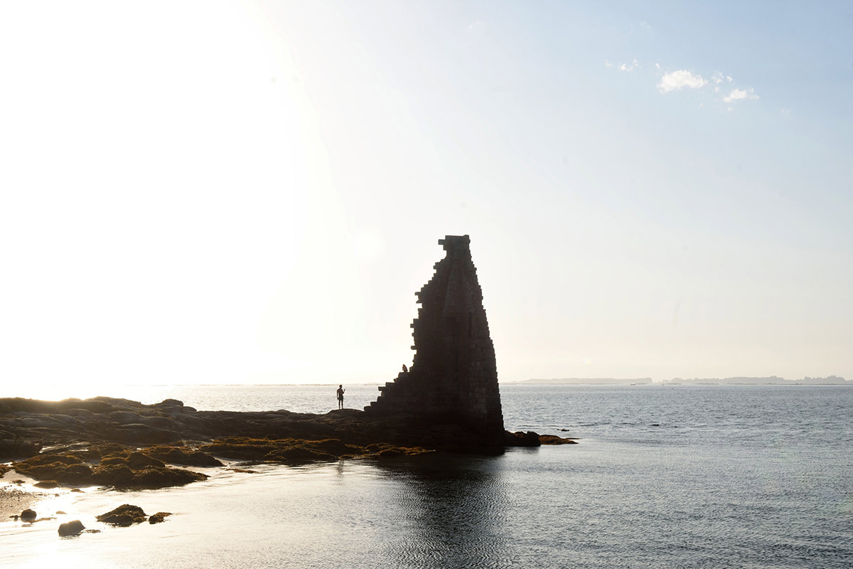 Ruine de chateau à Cambados