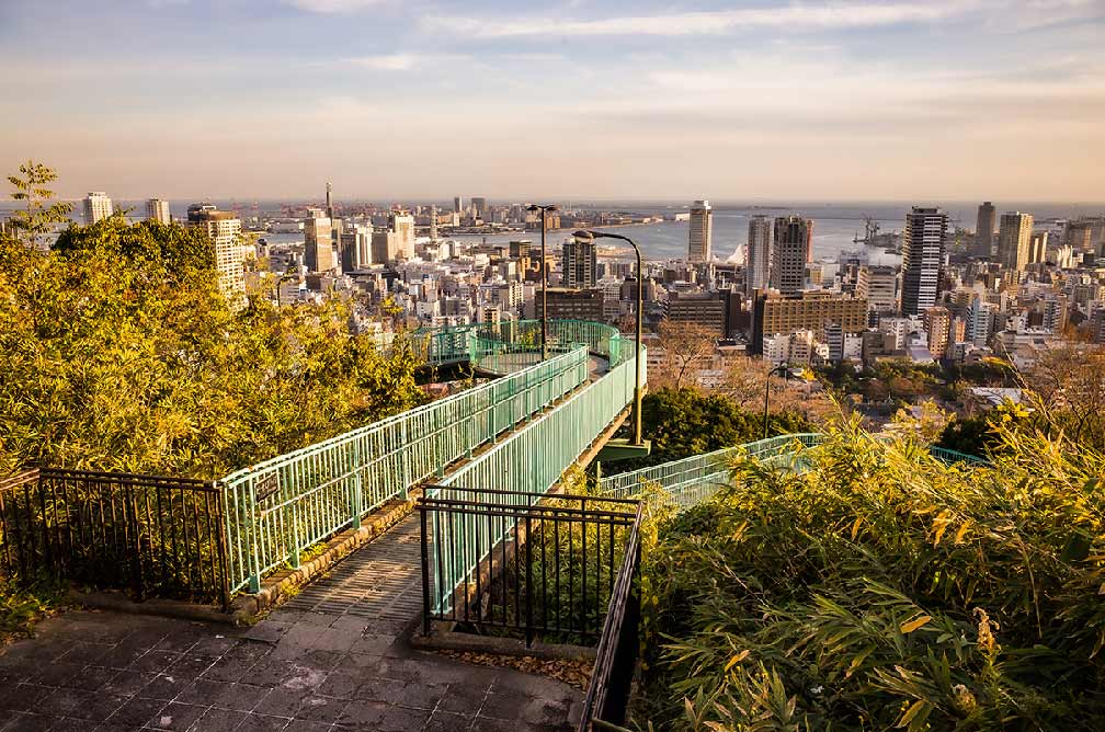 vue sur Kobe