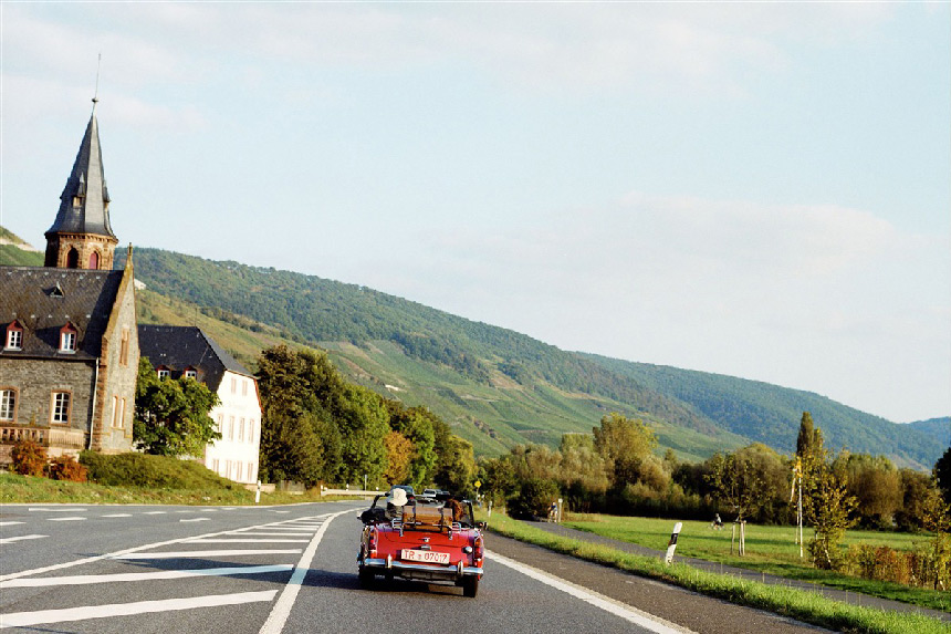 La route des vins en Allemagne